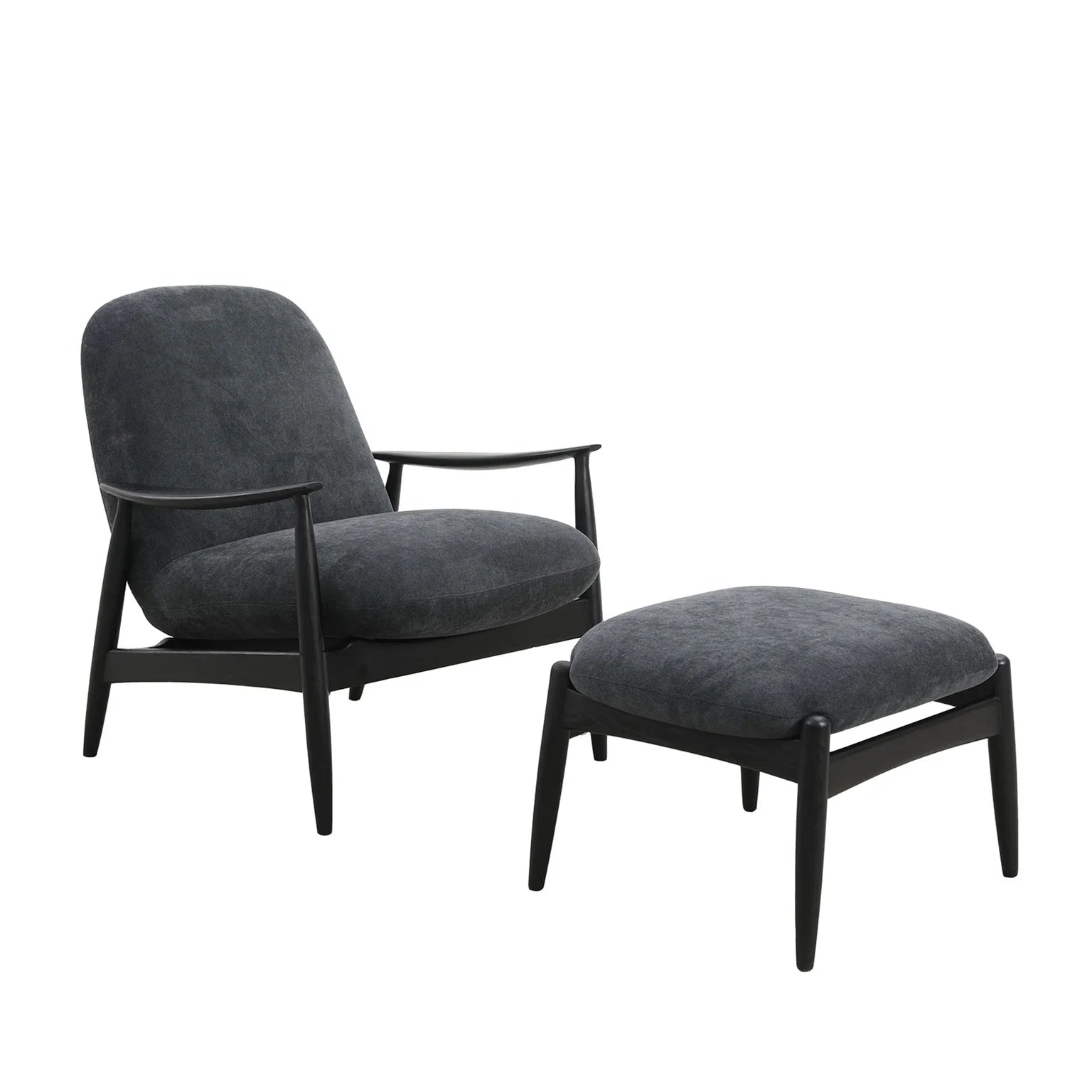 Korobi Loungesessel Schwarz